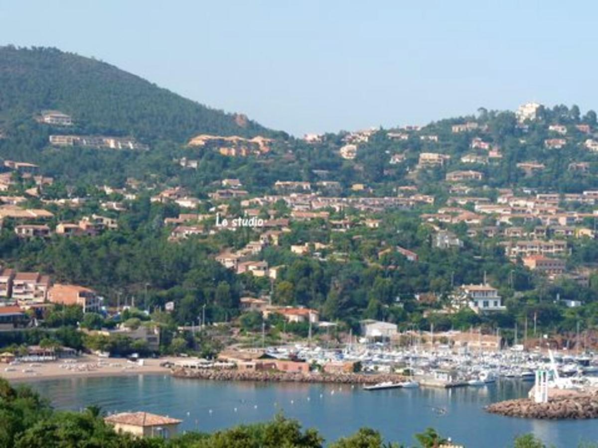Studio A Theoule Sur Mer A 400 M De La Plage Avec Vue Sur La Mer Terrasse Amenagee Et Wifi Apartment Екстериор снимка